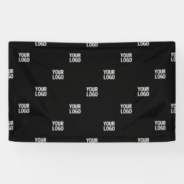 ロゴまたは任意の画像 | 対角線ストライプ線 横断幕