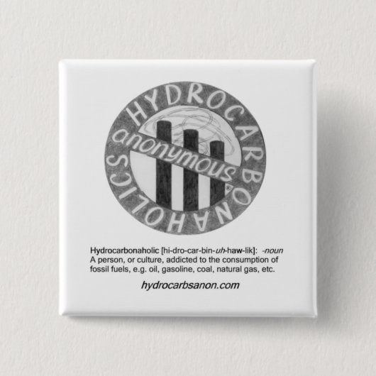 ロゴまたは引用文ボタン 缶バッジ (正面)