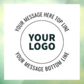 ロゴまたは画像に簡単に置き換えられます ウィンドウサイン (シート3)