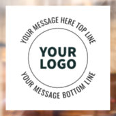 ロゴまたは画像に簡単に置き換えられます ウィンドウサイン (シート2)