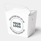 ロゴまたは画像に簡単に置き換え可能 フェイバーボックス (裏面サイド)