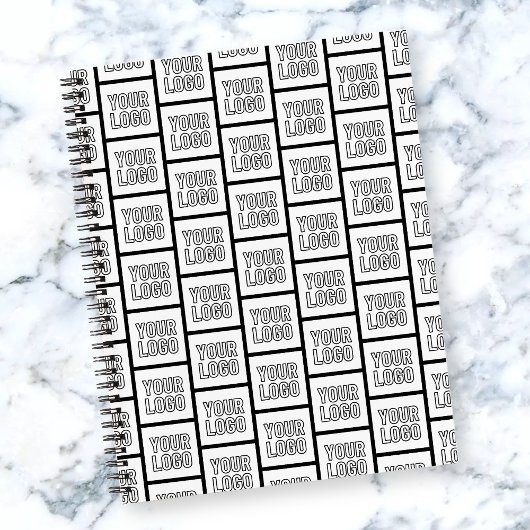 ロゴまたは画像のリピートパターン ノートブック