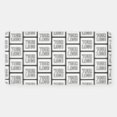 ロゴまたは画像のリピートパターン 横断幕 (横)