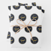 ロゴまたは画像の折り返し紙シートの追加 ラッピングペーパーシート (インサイチュ)