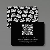 ロゴや写真をランダムに配置して検索 名刺