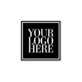 ロゴをここに記入する ラバースタンプ (インプリント)