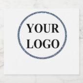 ロゴをここに追加してください スパークリングワインラベル (シングルラベル)