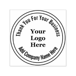 ロゴをこちらでお持ちいただきありがとうございます セルフインキングスタンプ