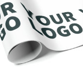 ロゴをアップロードする ラッピングペーパー (ロールコーナー)