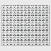 ロゴをカスタマイズしてください ラッピングペーパー (フラット)