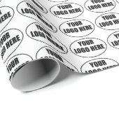 ロゴをカスタマイズしてください ラッピングペーパー (ロールコーナー)