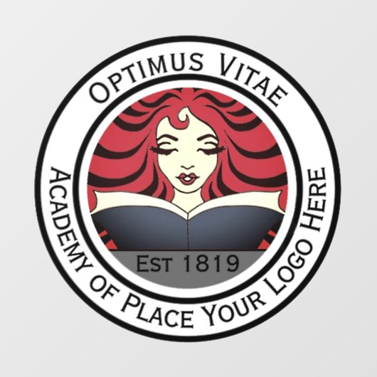 ロゴをカスタマイズして貼り付け ここにイメージ ウィンドウサイン (シート)