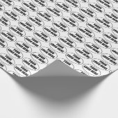 ロゴをカスタマイズ ここに ラッピングペーパー (角)