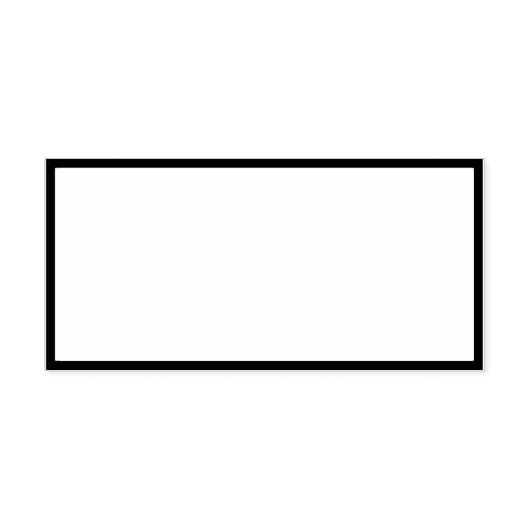 ロゴをカスタマイズ デザイン 1.5" x 3" ラバースタンプ (インプリント)