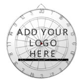 ロゴをカスタム設計して下さい ダーツボード (正面)