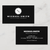 ロゴをカスタム追加するドラムDrummer名刺 名刺 (正面/裏面)