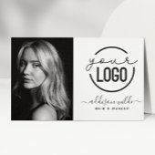 ロゴをミニマルモダンリストに追加する 名刺