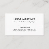 ロゴを付ける 名刺 (裏面)