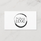 ロゴを付ける 名刺 (正面)