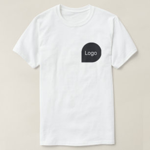 ロゴを図形にシンプルカスタマイズする Tシャツ