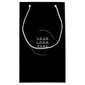 ロゴを差し替える スモールペーパーバッグ (裏面)