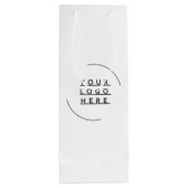 ロゴを差し替える ワインギフトバッグ (裏面)