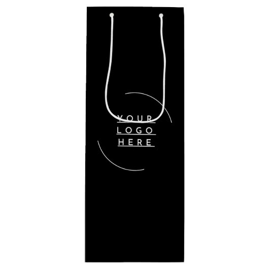 ロゴを差し替える ワインギフトバッグ (正面)