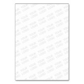 ロゴを自動的に明るくし、繰り返す テーブルナンバー (裏面)