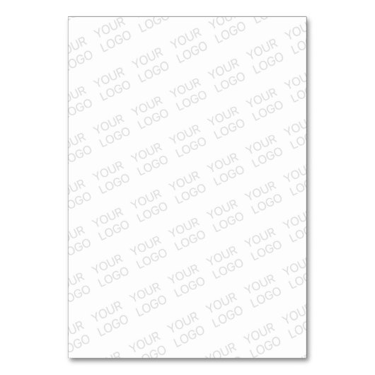 ロゴを自動的に明るくし、繰り返す テーブルナンバー (正面)