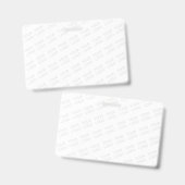 ロゴを自動的に明るくし、繰り返す バッジ (表裏)