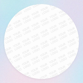 ロゴを自動的に明るくし、繰り返す ラウンドシール