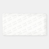 ロゴを自動的に明るくし、繰り返す 横断幕 (横)