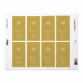 ロゴを追加ありがとうカスタムカラーパッケージシール ラベル (フルシート)