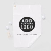 ロゴを追加してビジネスを促進する ゴルフタオル (インサイチュ)