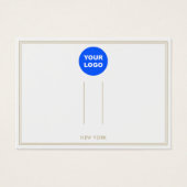 ロゴを追加するグレーの髪の弓のクリップディスプレ縁どイ (正面)