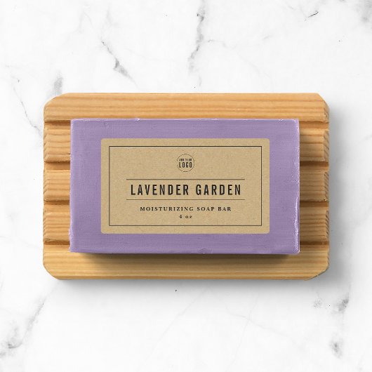 ロゴを追加するグレー縁ど&ラインクラフト製品 ラベル