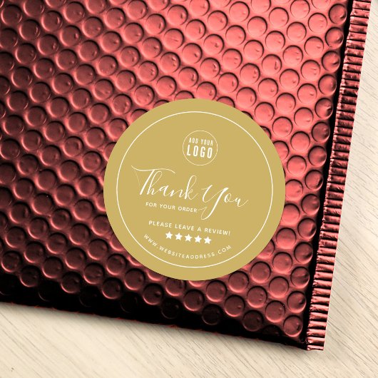 ロゴを追加するソーシャルメディアありがとうごカスタムざいます ラウンドシール