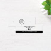 ロゴを追加するソーシャルメディアスタッドイヤリングホルダー (デスク)