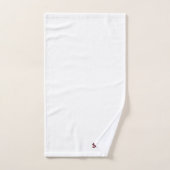 ロゴを追加するトラベラーギフトスウェーデン バスタオルセット (ハンドタオル)