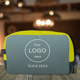 ロゴを追加するバッグ化粧用トイレ ドップキット