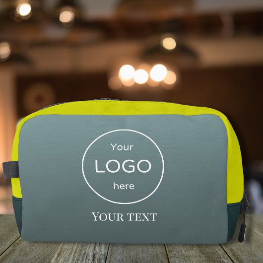 ロゴを追加するバッグ化粧用トイレ ドップキット