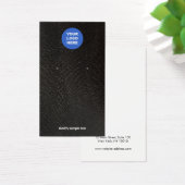 ロゴを追加するブラックリザードイヤリングディスプレイカード (デスク)