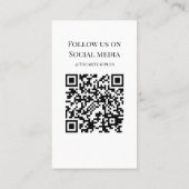 ロゴを追加する気にビニールビジネスeucalyptus 名刺 (裏面)