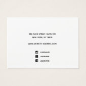 ロゴを追加する水平4つのイヤリング穴セット表示 (裏面)