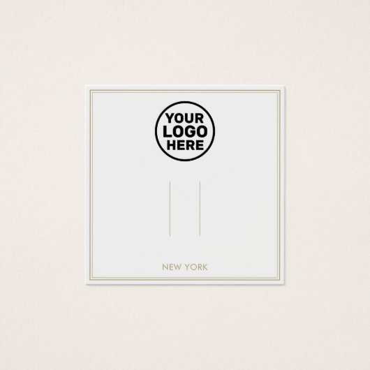 ロゴを追加する灰色の髪の弓クリップブローチ表示 (正面)