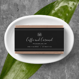 ロゴを追加する白縁どの編集可能な色の製品ラベル ペットボトルラベル