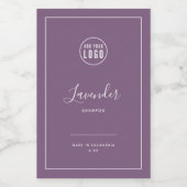 ロゴを追加する白縁どの編集可能な色の製品ラベル ワインラベル (シングルラベル)