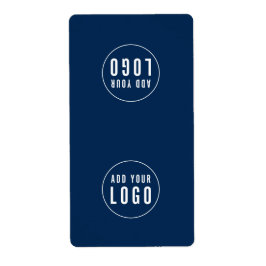 ロゴを追加する編集可能なカラーバッグ包装シール ラベル