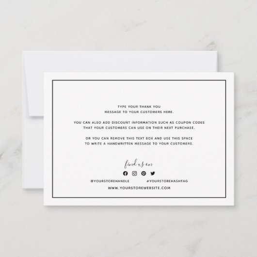 ロゴを追加する縁どと白ありがとう (正面)