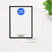 ロゴを追加する複数の3ヘアクリップ表示ホルダー (デスク)